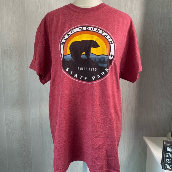 Bear Mountain•State Park•New York•Gildan•Size M•Hiking•Outdoors•T-Shirt - Picture 1 of 4